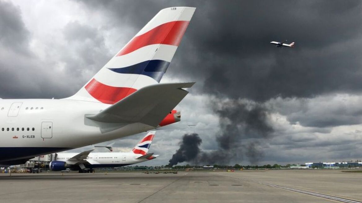 Βρετανία: Εκρήξεις και φωτιά κοντά στο Χίθροου