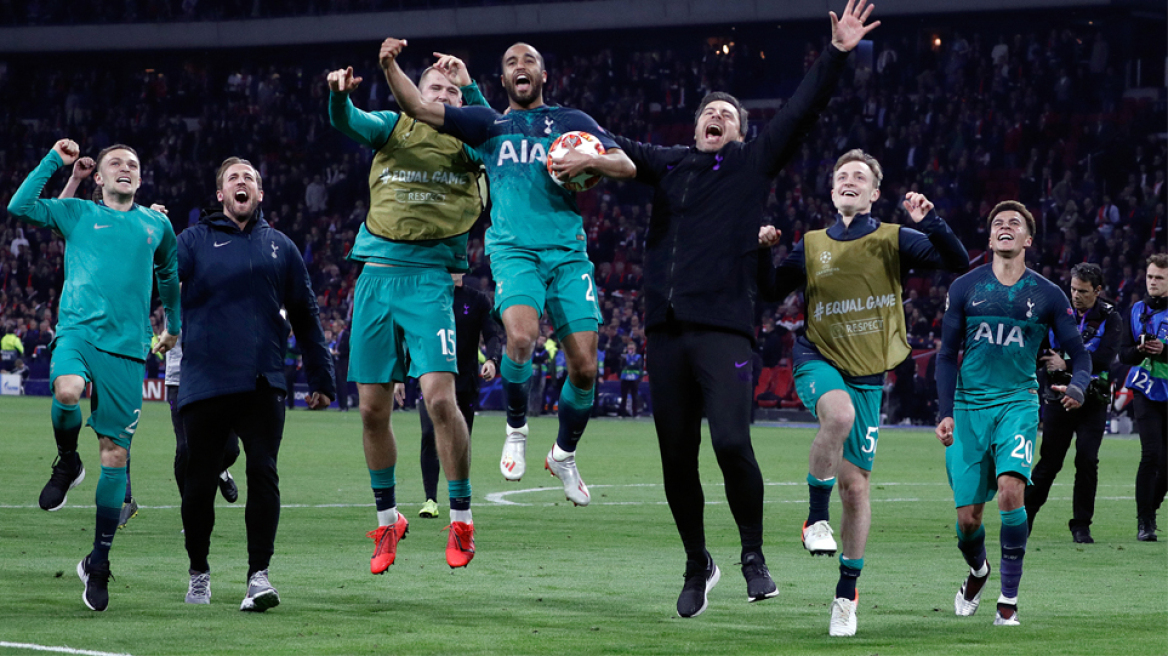 Champions League: Με ανατροπή της δεκαετίας η Τότεναμ στον τελικό κόντρα στη Λίβερπουλ