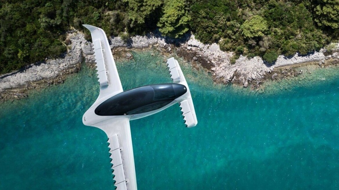 Ιδού το πρώτο ηλεκτρικό πενταθέσιο ιπτάμενο ταξί!