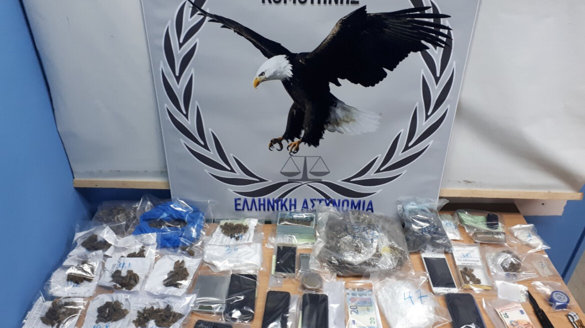 Εξάρθρωσαν σπείρα διακίνησης ναρκωτικών στην Κομοτηνή