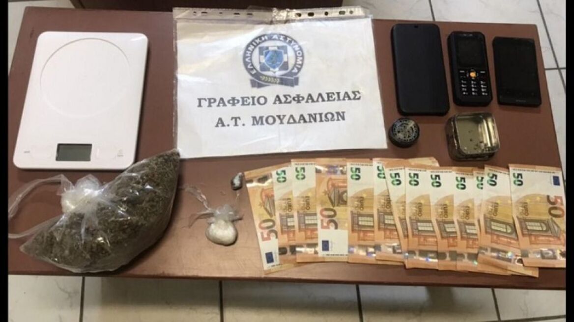 Διακινούσε κοκαΐνη και χασίς στην Χαλκιδική