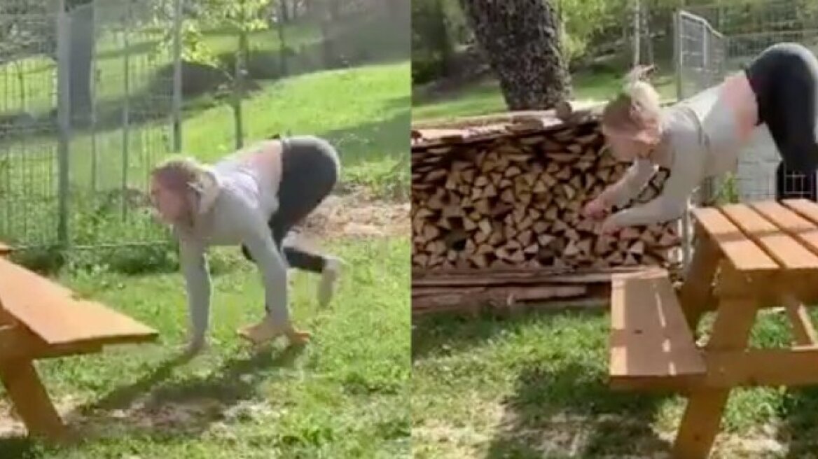 Η γυναίκα που ζει σαν... άλογο 