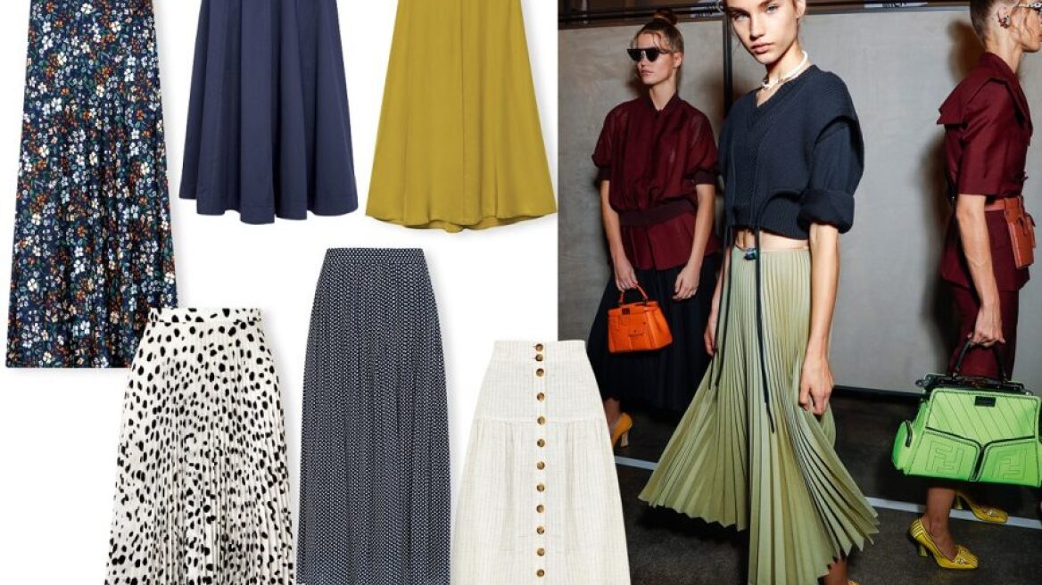Shop the trend: 9 φούστες σε γραμμή Α για να φορέσετε από το πρωί έως το βράδυ 