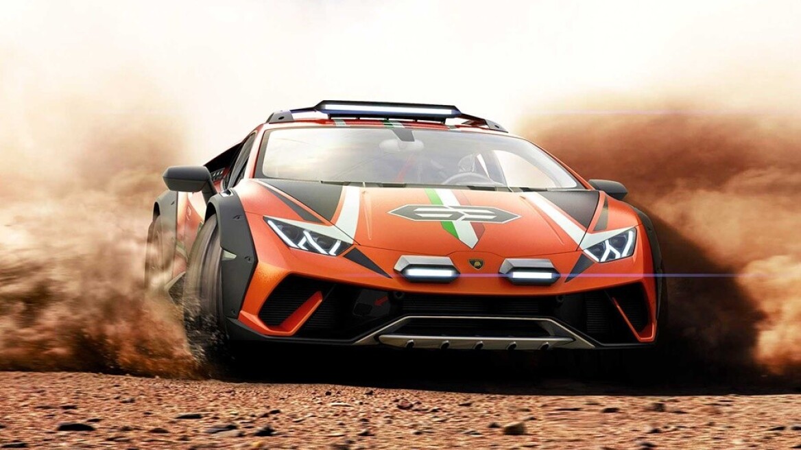 Μια Lambo στα όρη!