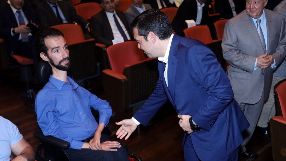 Φωτογραφία: Όταν ο Αλέξης Τσίπρας συνάντησε τον Στέλιο Κυμπουρόπουλο