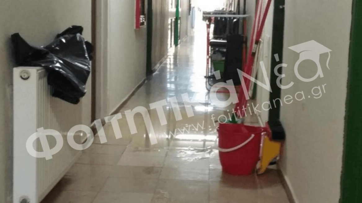 Θεσσαλονίκη: Εικόνες ντροπής στις φοιτητικές εστίες του ΑΠΘ