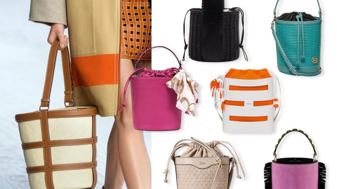 9 Bucket bags για τις πιο κομψές αποδράσεις 