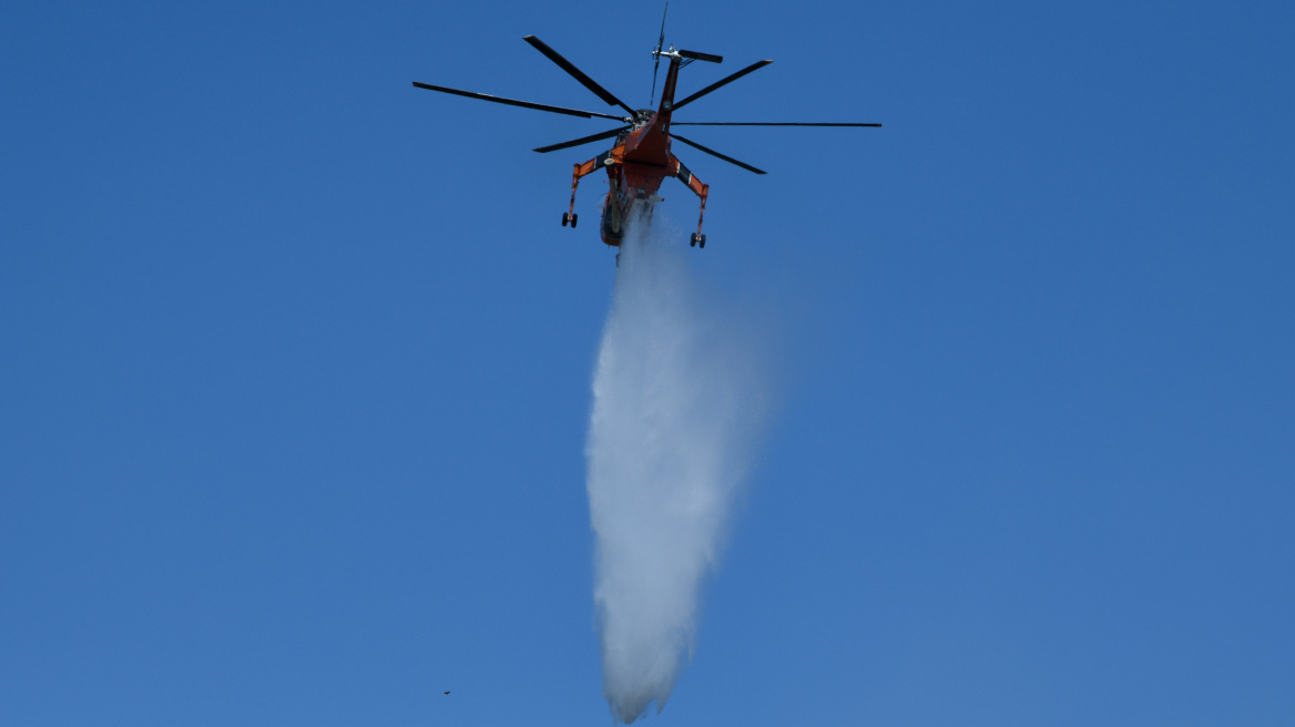 Φωτιά στην Αίγινα