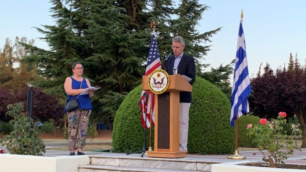 Πάιατ για σχέσεις ΗΠΑ-Ελλάδας: «Οι πολιτικοί και οι διπλωμάτες έρχονται και φεύγουν, αλλά αυτό που έχουμε χτίσει θα μείνει»