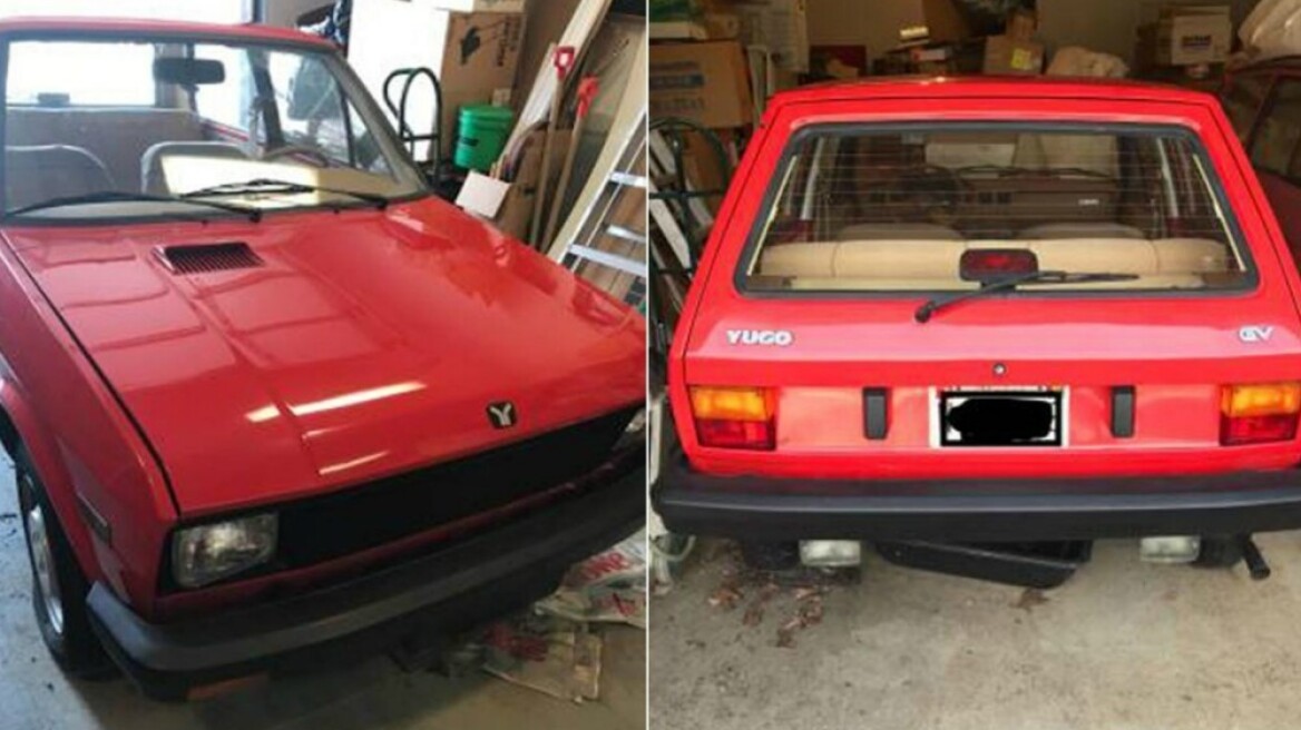 Απίστευτο: Βρέθηκε ξεχασμένο Yugo σε κατάσταση βιτρίνας 
