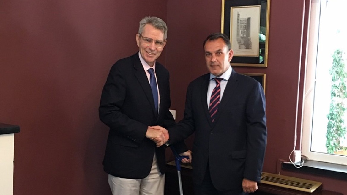 Με τον Παναγιωτόπουλο συναντήθηκε ο Τζέφρι Πάιατ