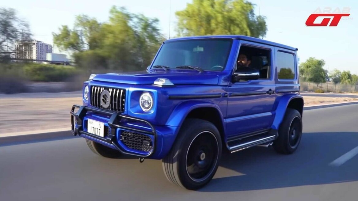 To Suzuki Jimny "έγινε" Mercedes 