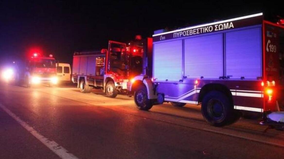 Κρήτη: Φωτιά στον Άγιο Νικόλαο – Ολονύχτια η μάχη με τις φλόγες