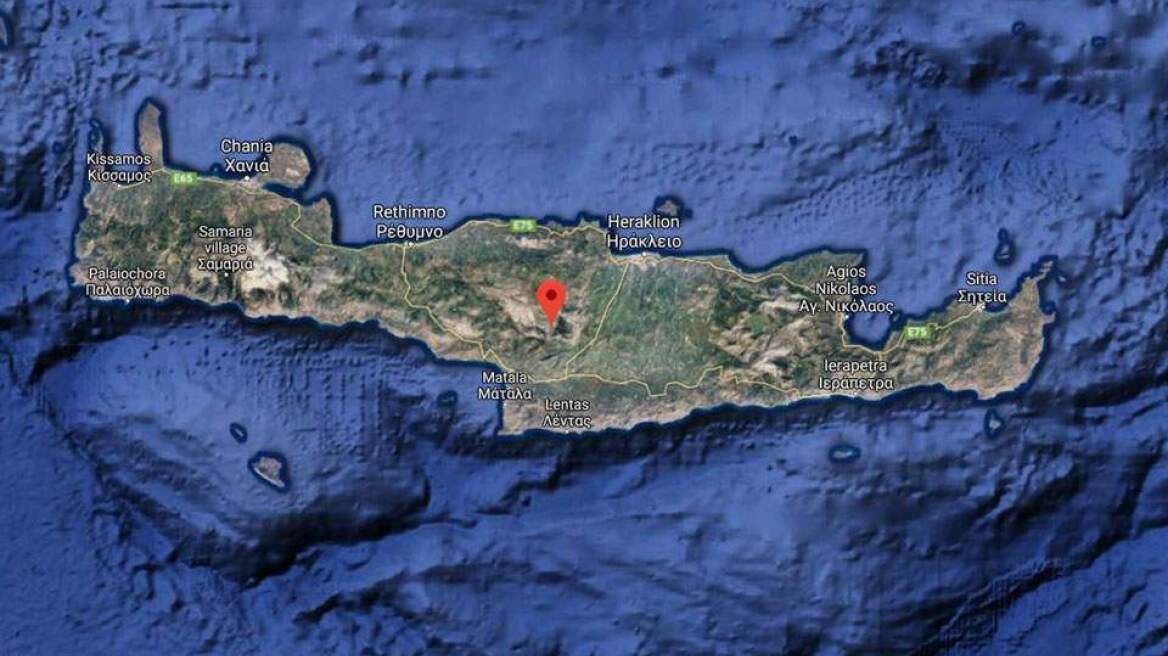 Πυροσβεστική: Δεν έχουν αναφερθεί ζημιές από τον σεισμό στην Κρήτη 