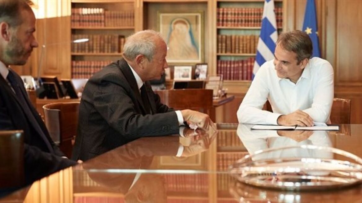 Συνάντηση Μητσοτάκη με τον επικεφαλής του επενδυτικού oμίλου Orascom