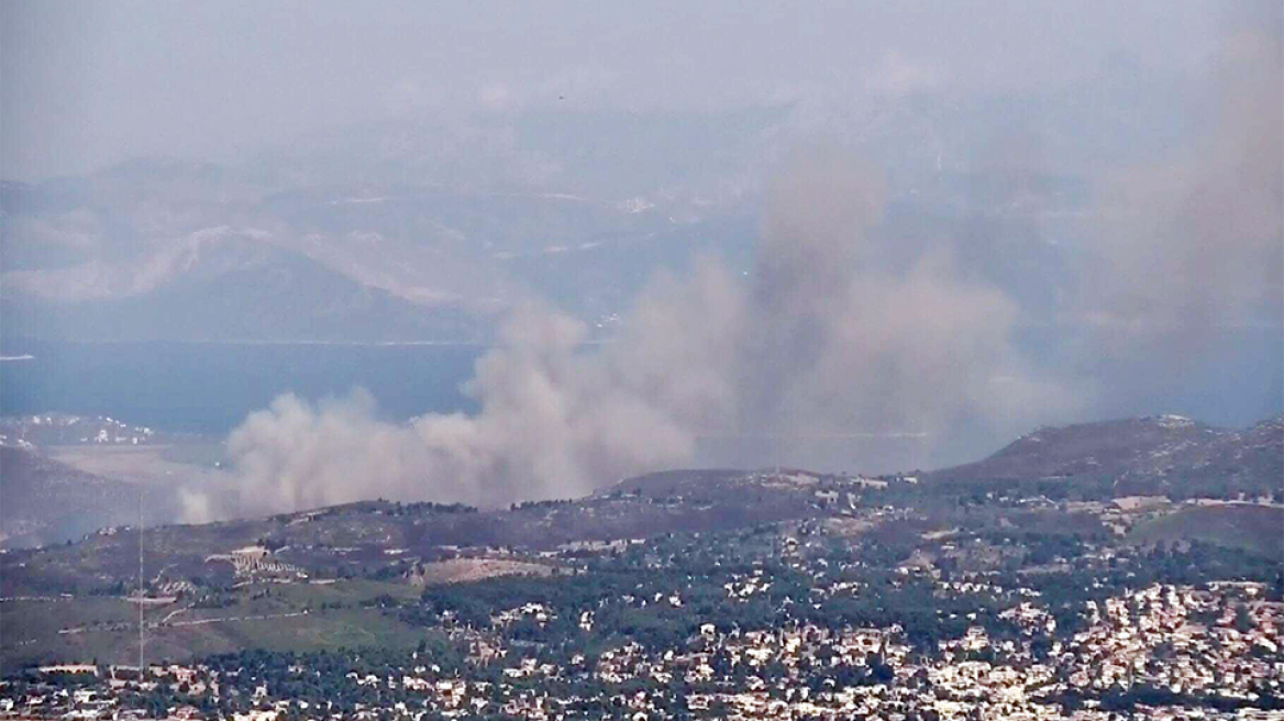 Υπό έλεγχο η φωτιά στον Μαραθώνα