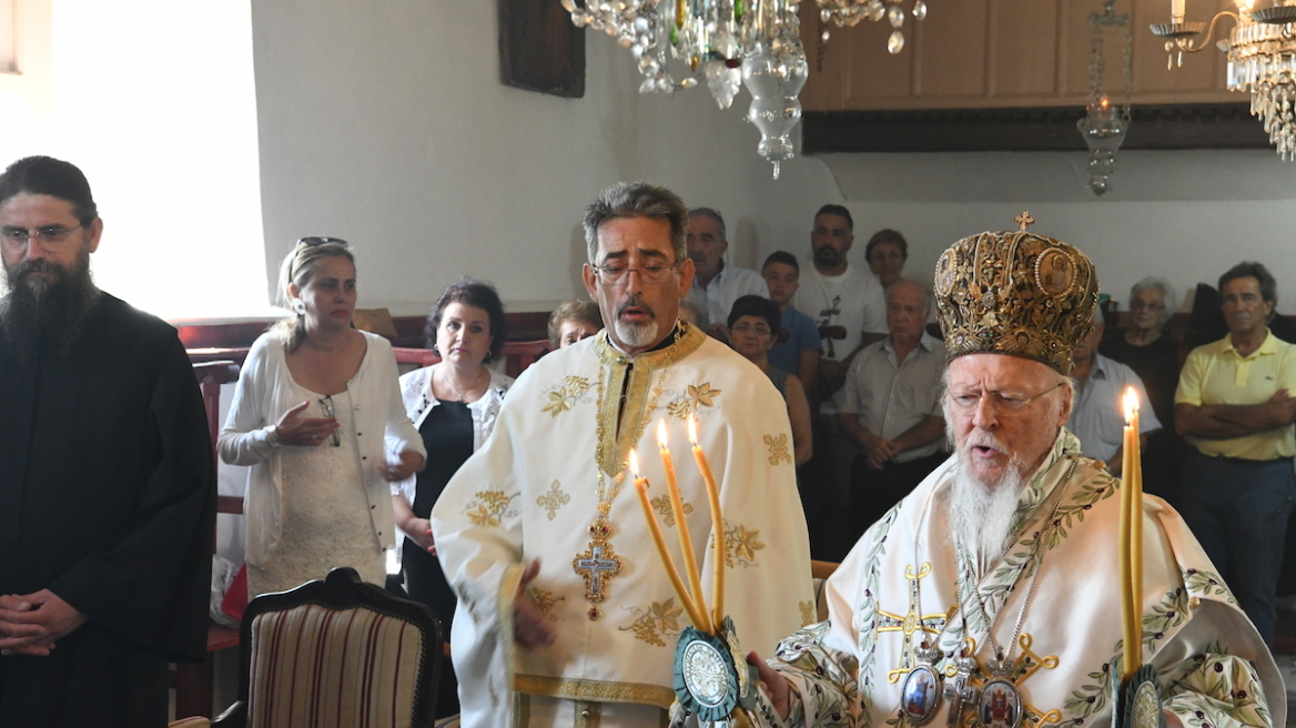 Συγκινητικός Δεκαπενταύγουστος στην Ίμβρο παρουσία του Οικουμενικού Πατριάρχη