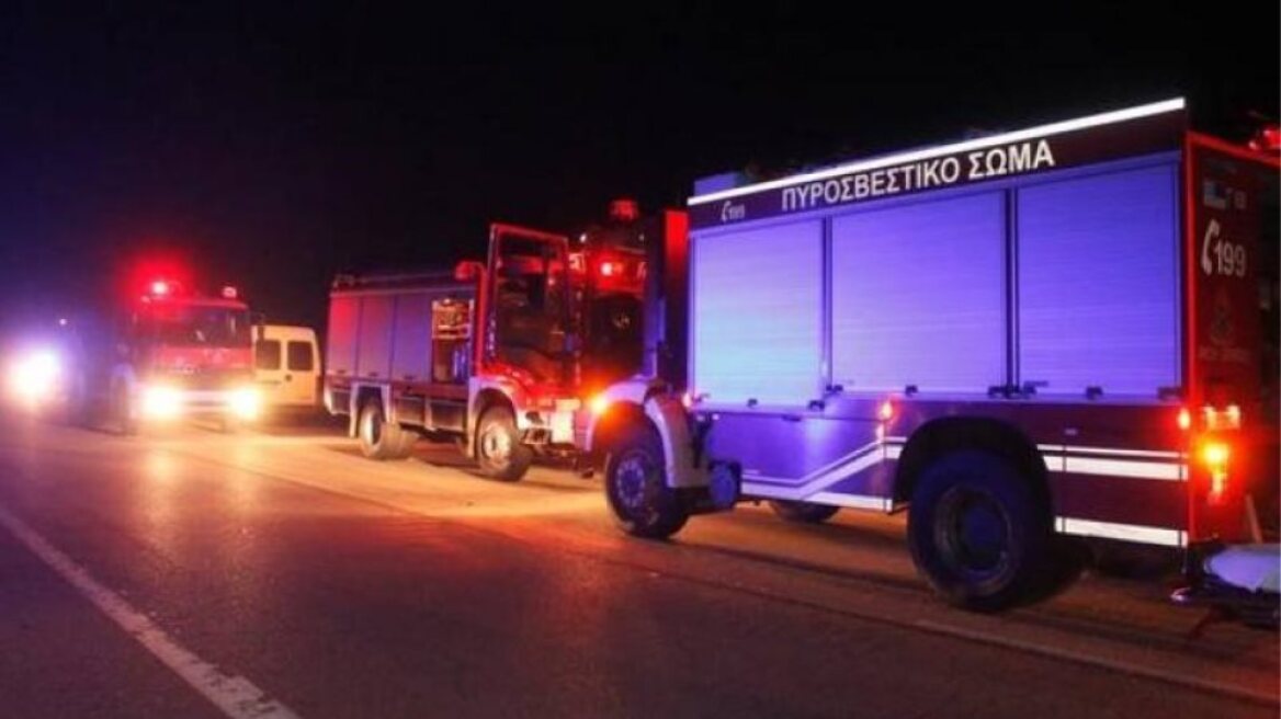 Ρέθυμνο:	Υπό μερικό έλεγχο η φωτιά στον Δήμο Αγίου Βασιλείου