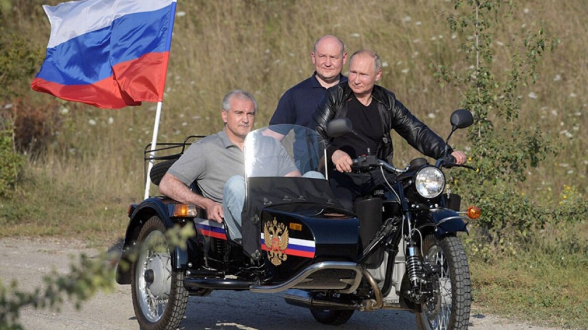 Οδήγηση χωρίς κράνος και μήνυση για τον Βλαδίμηρο (+Video)