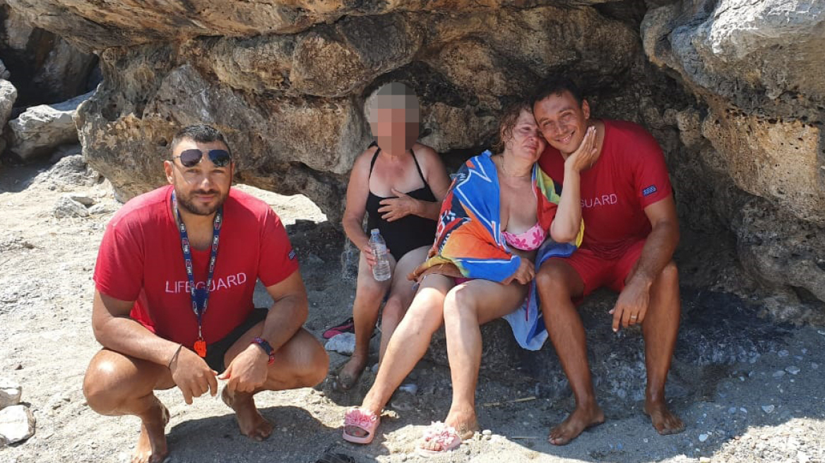 Ρέθυμνο: Περιπετειώδης διάσωση κολυμβήτριας στον Πλακιά