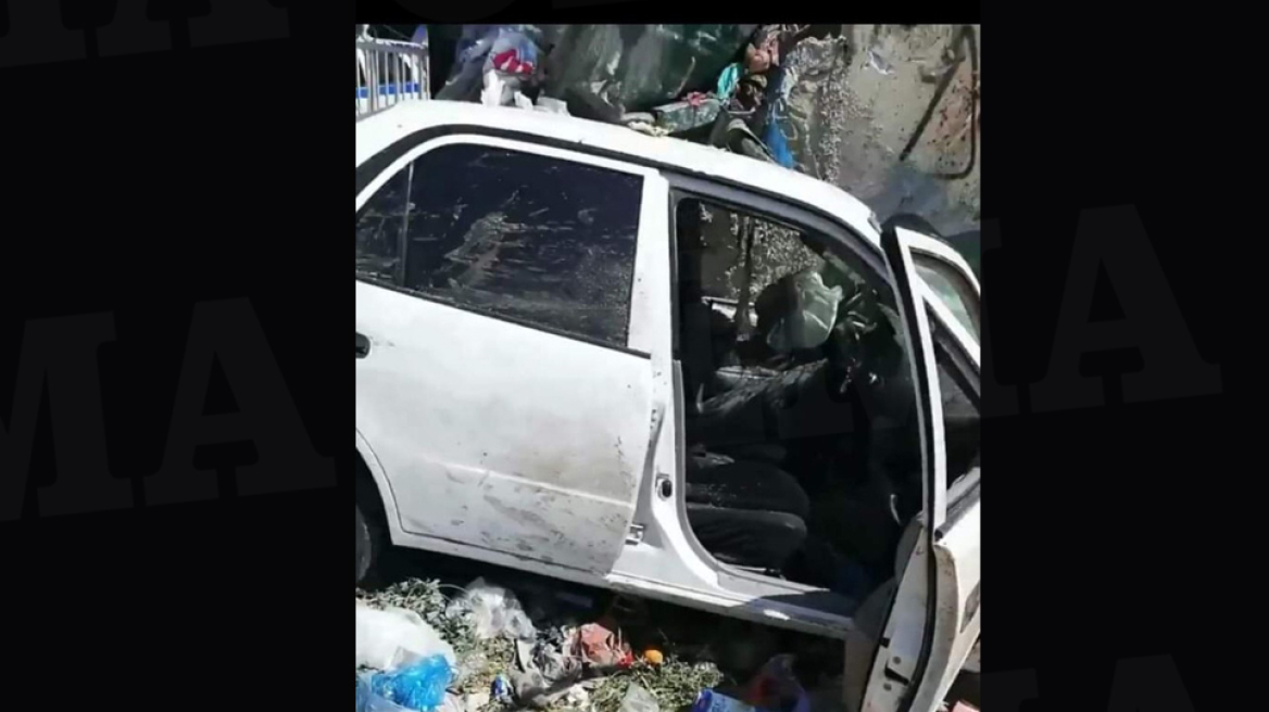 Σοκαριστικό δυστύχημα στο Καματερό: Πήγε να πετάξει τα σκουπίδια και τον παρέσυρε αυτοκίνητο