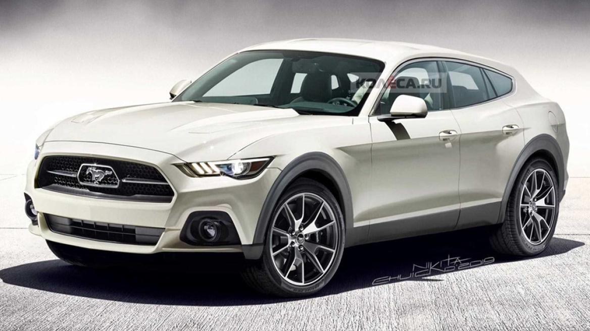 To ηλεκτρικό crossover Ford Mustang Mach-E