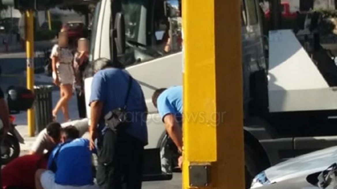 Κρήτη: Φορτηγό παρέσυρε πεζή στη Δημοτική Αγορά Χανίων