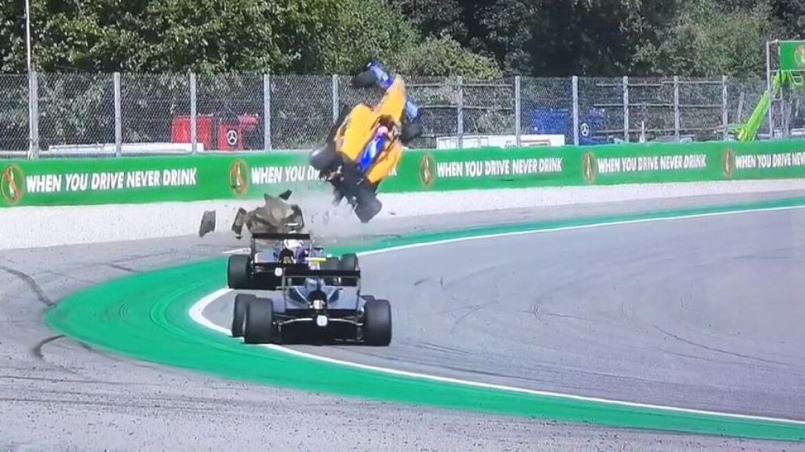 Video: Τρομακτικό ατύχημα στη Formula...