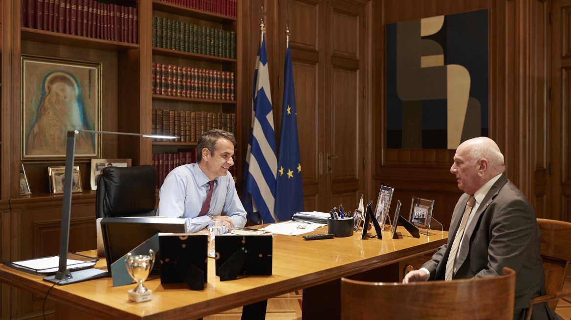 Συνάντηση Μητσοτάκη - Ζερεφού: Ελληνική πρόταση για το κλίμα στη Σύνοδο του ΟΗΕ