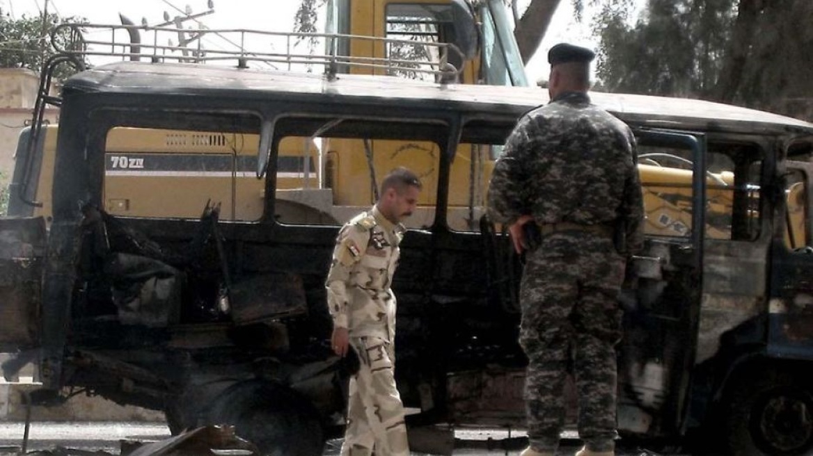 Ιράκ: Δώδεκα νεκροί από έκρηξη βόμβας μέσα σε λεωφορείο