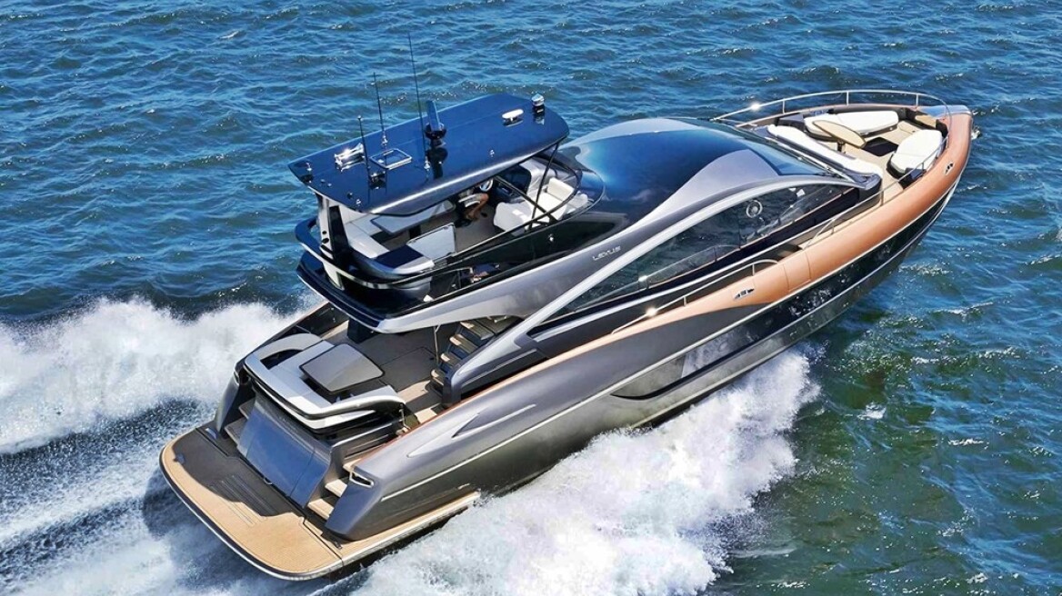 Αυτό είναι το πολυτελές σκάφος της Lexus