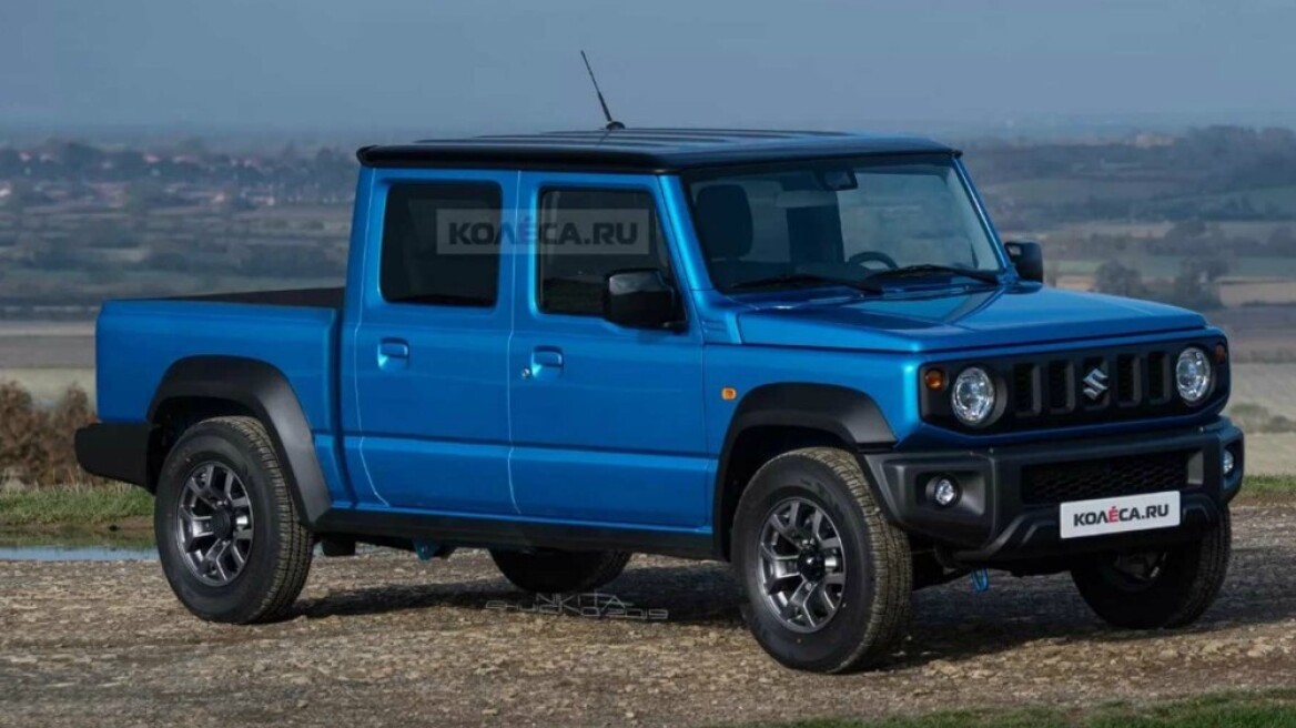 Ιδού το αγροτικό Suzuki Jimny Pickup!