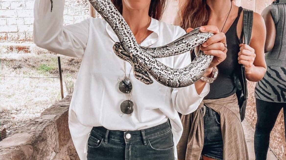 Χριστίνα Μπόμπα & Μαρίνα Βερνίκου: Οι κουμπάρες πήγαν Αφρική