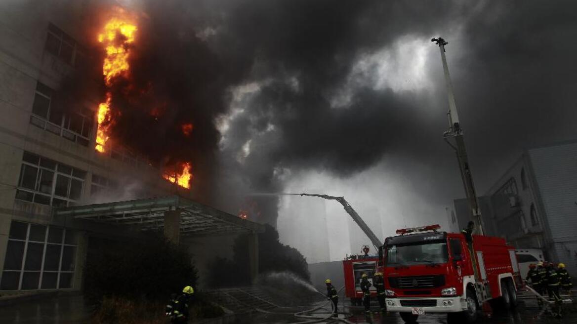 Τραγωδία στην Κίνα: 19 νεκροί από φωτιά σε εργοστάσιο