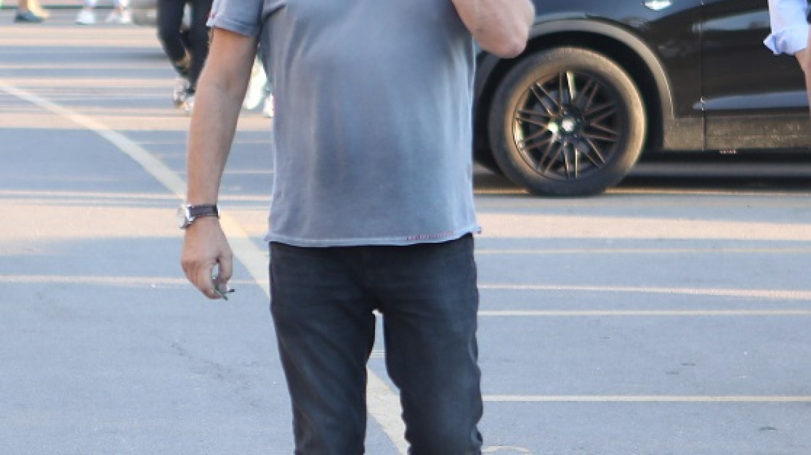 Ο Γιάννης Βούρος πήγε στο γήπεδο με τους δυο γιους του 