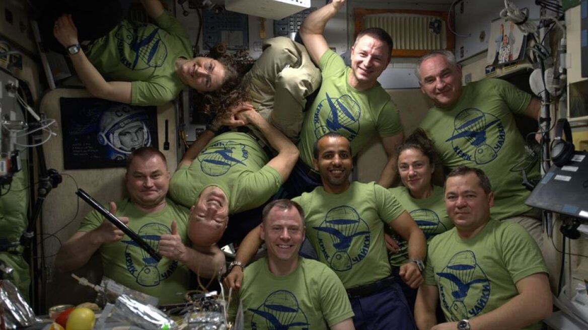 Διεθνής Διαστημικός Σταθμός: Πολυκοσμία με... 9 αστροναύτες από 4 διαστημικές υπηρεσίες!