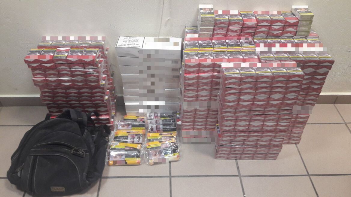 Συλλήψεις για λαθραία τσιγάρα σε όλη την Ελλάδα