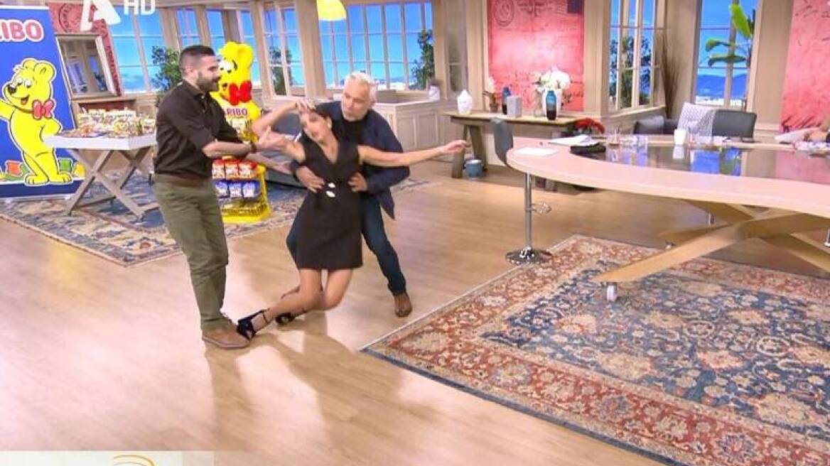 Η Σταματίνα Τσιμτσιλή  «λιποθύμησε» στον αέρα της εκπομπής της 