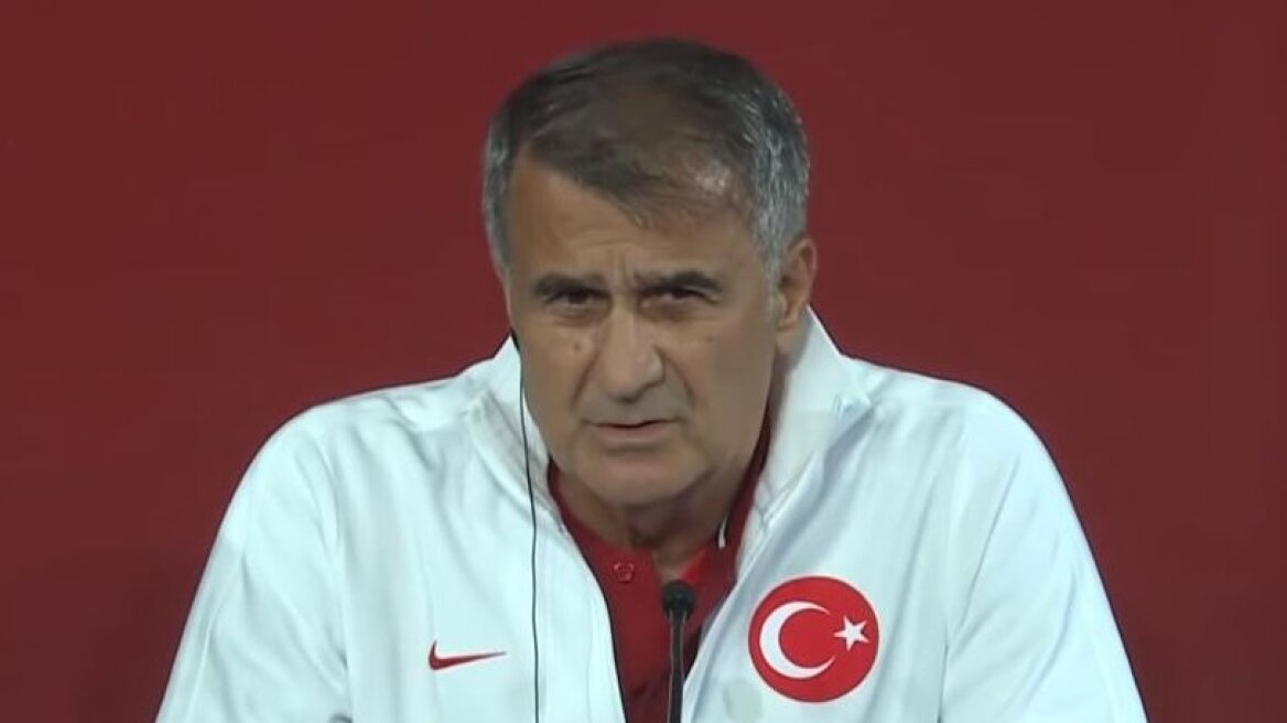 Προπονητής εθνικής Τουρκίας: Το ποδόσφαιρο είναι ειρήνη, φιλία και αδερφοσύνη