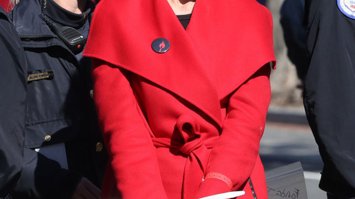 H Jane Fonda συνελήφθη για δεύτερη φορά στην Ουάσινγκτον
