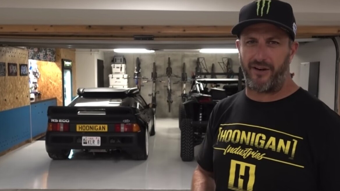 Αυτό είναι το απίστευτο γκαράζ του Ken Block (video)