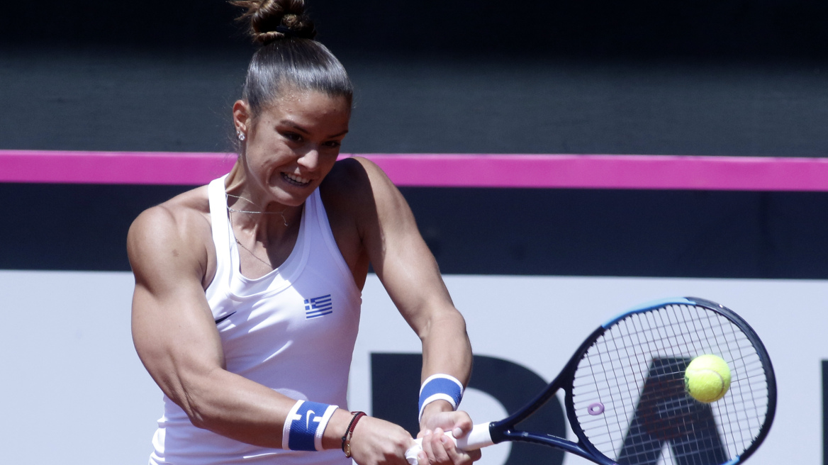Τένις, τουρνουά WTA Elite Trophy: Αποκλείστηκε η Μαρία Σάκκαρη