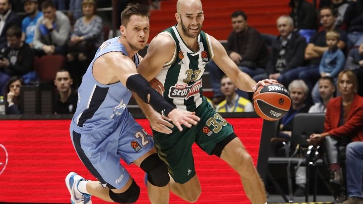 Euroleague, Ζενίτ-Παναθηναϊκός 79-89: Αυτή τη φορά είχε... happy end