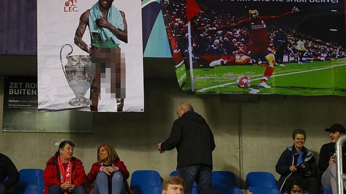 Οργή της Λίβερπουλ για το ρατσιστικό πανό με τον Οριγκί και τον... ανδρισμό του