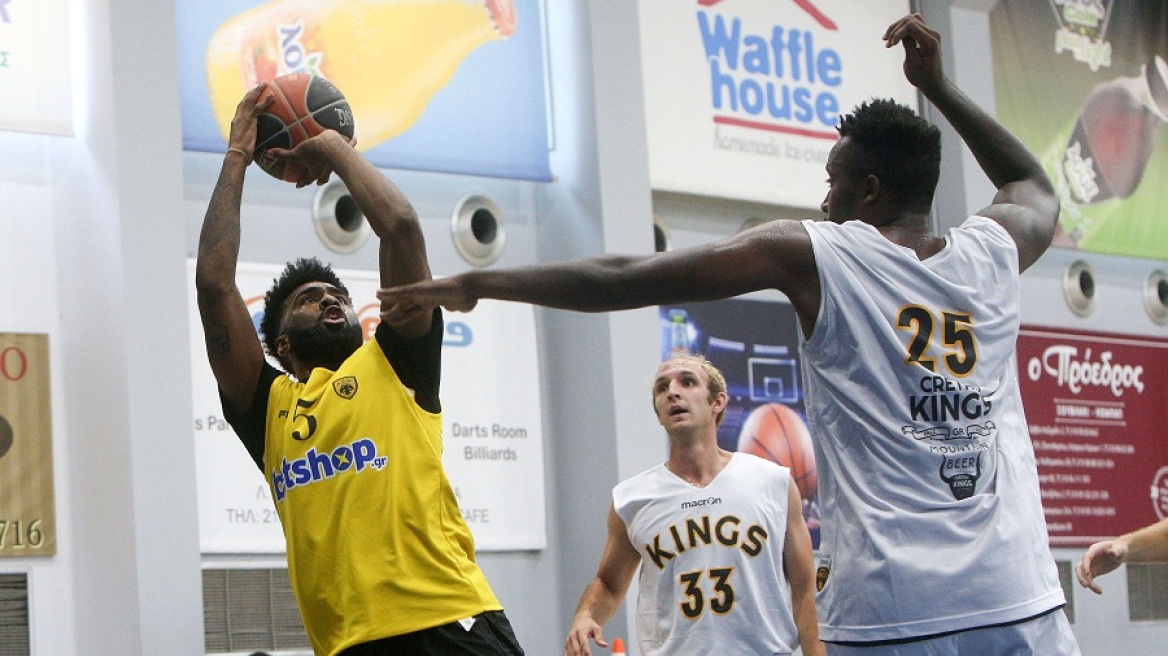 Basket League: Ψάχνει αντίδραση στο Ρέθυμνο η ΑΕΚ