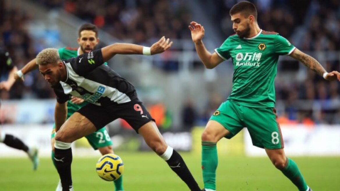 Premier League, Νιουκάστλ - Γουλβς 1-1: Εχασαν την ευκαιρία οι «Καρακάξες»
