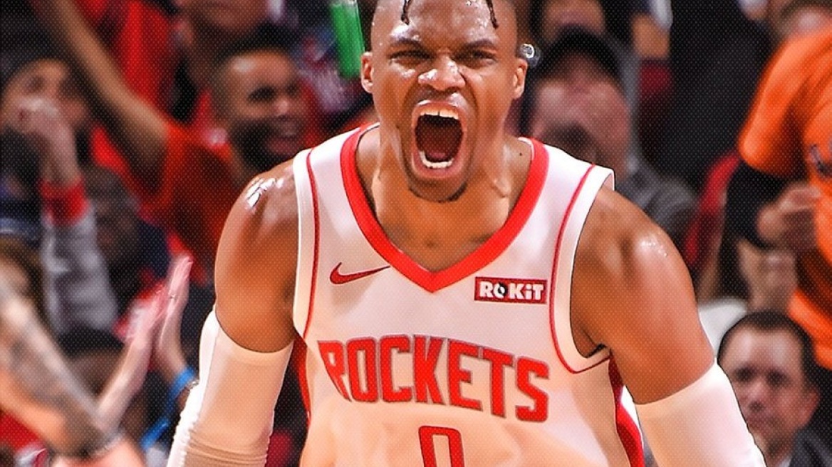 NBA: Ο Γούεστμπρουκ ξεπέρασε τον Μάτζικ Τζόνσον στα τριπλ νταμπλ