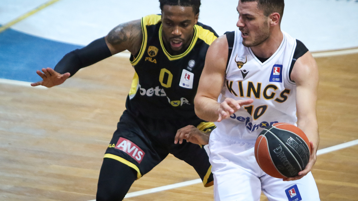 Basket League, Ρέθυμνο - ΑΕΚ 75-67: Κιτρινόμαυρο ναυάγιο