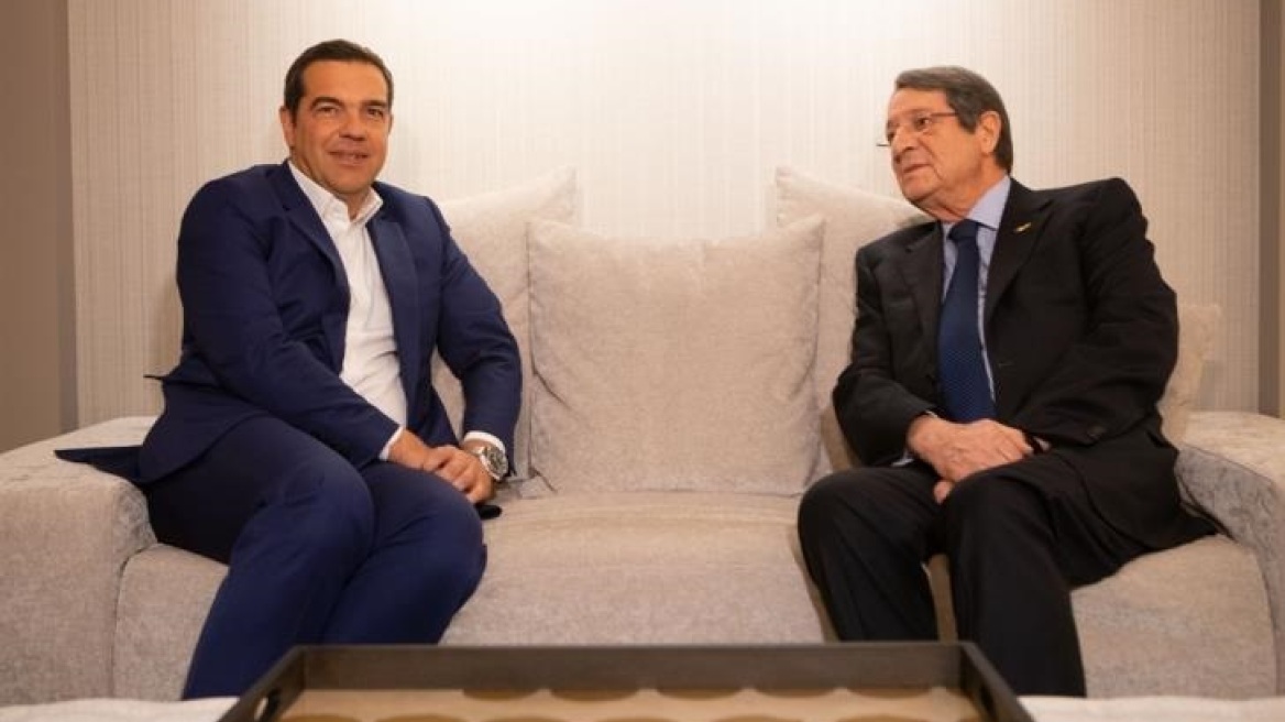 Τσίπρας - Αναστασιάδης συζήτησαν για τις παράνομες τουρκικές ενέργειες στην κυπριακή ΑΟΖ
