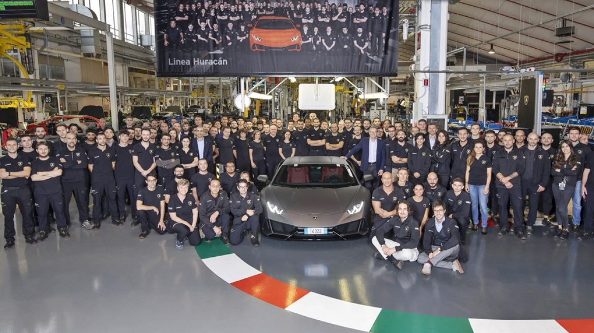 14.000 Lamborghini Huracan σε 5 χρόνια